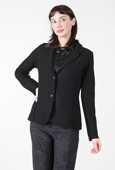 Hannes Roether Jazz Wool Jacket, Black 