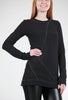 Studio B3 Dight Brushed Tee, Black 