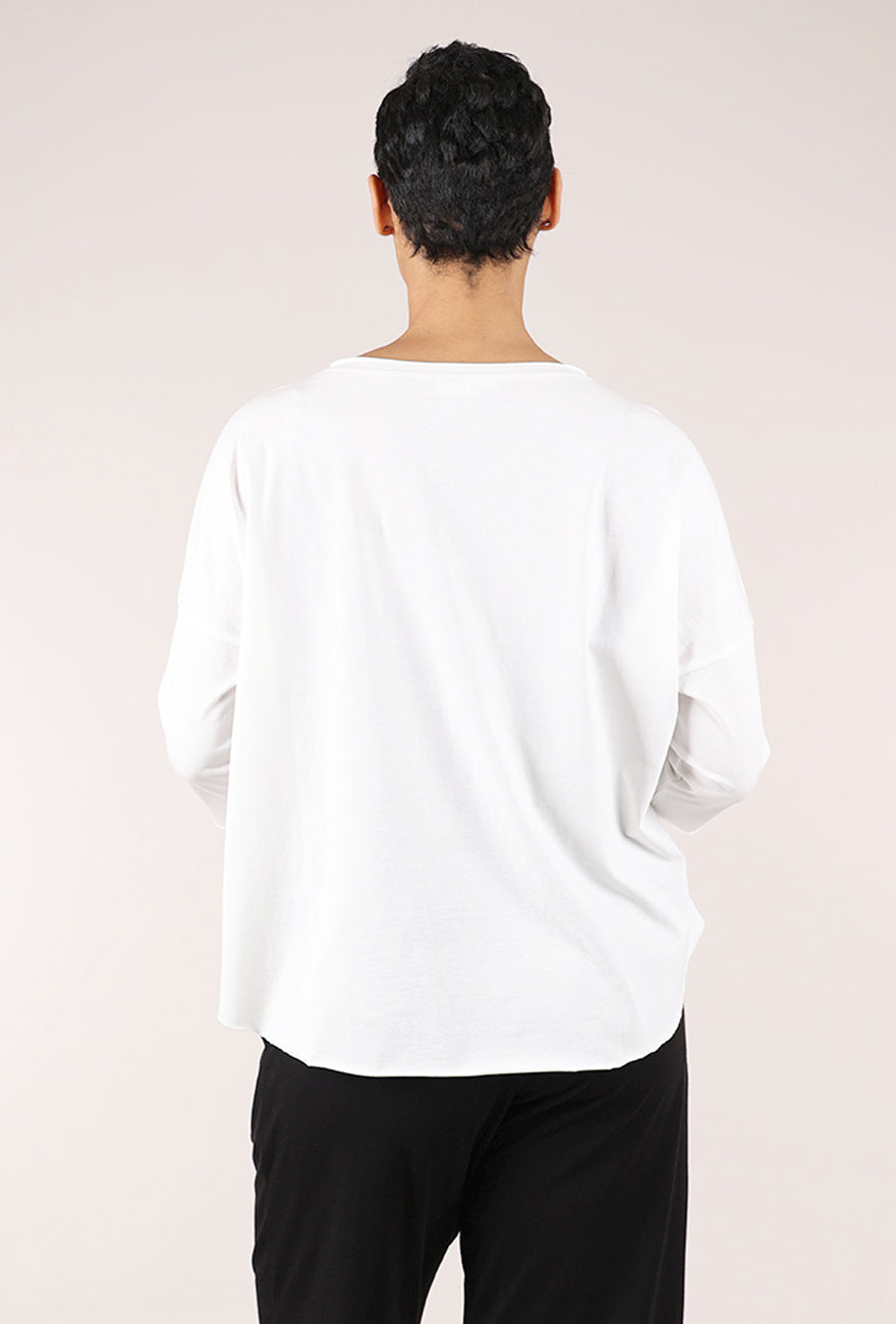 Luukaa Who Knows? Tee, White/Pink 