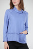 Escape by Habitat Cotton Slub Pocket Pullover, Baja Blue 