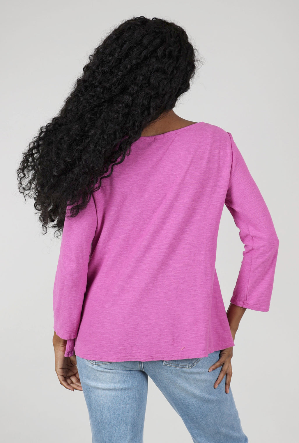 Cut Loose A-Line 3/4 Boatneck Tee, Cosmo 