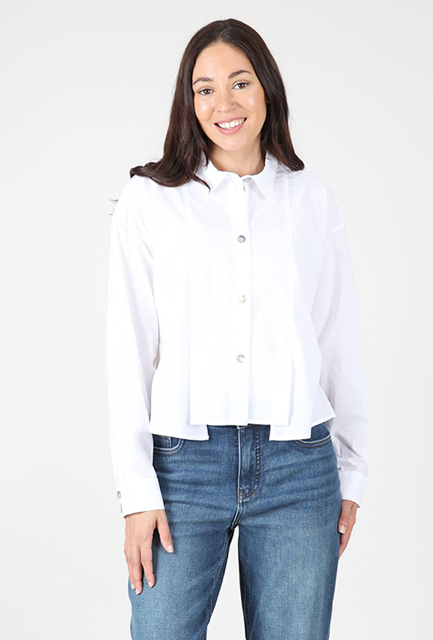BKR Ideal Button Down, White
