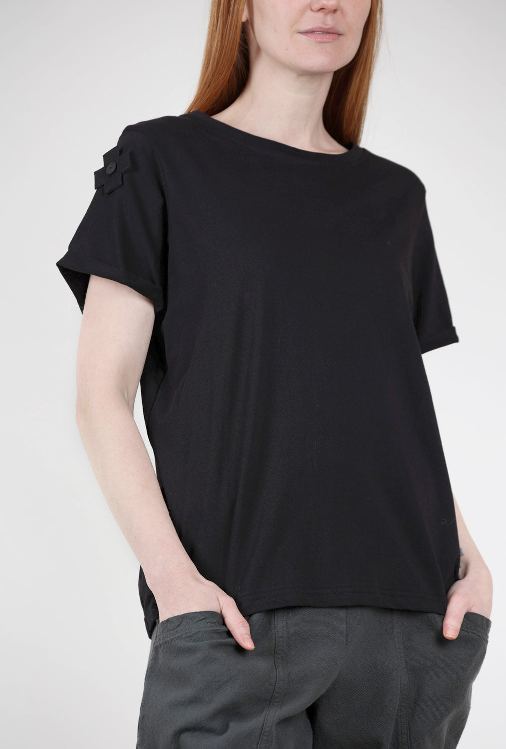 Pluslavie Pluti T-Shirt, Black 