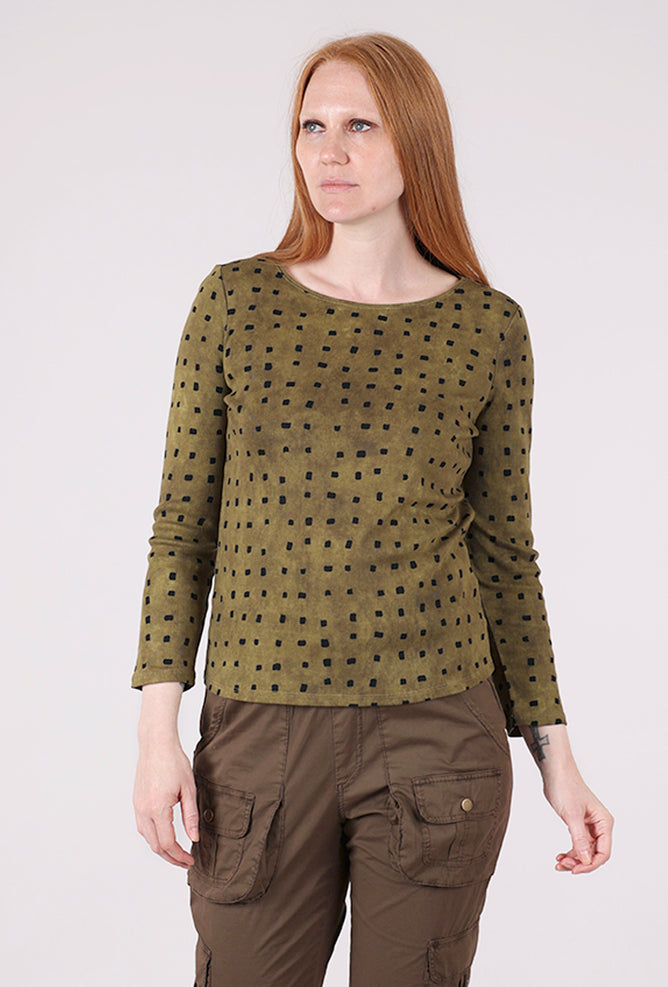 Habitat Cozy Rib Everyday Tee, Avocado 