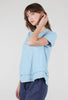 Wilt S/S Mock Layer Tee, Cloudy 