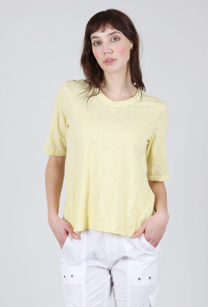 Wilt Baby Fit Shrunken Crew Elbow Sleeve Tee, Buttercup Yellow 