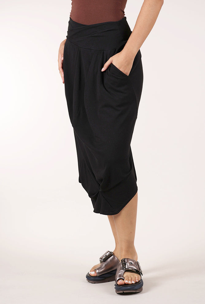 Cynthia Ashby Rome Skirt, Black 