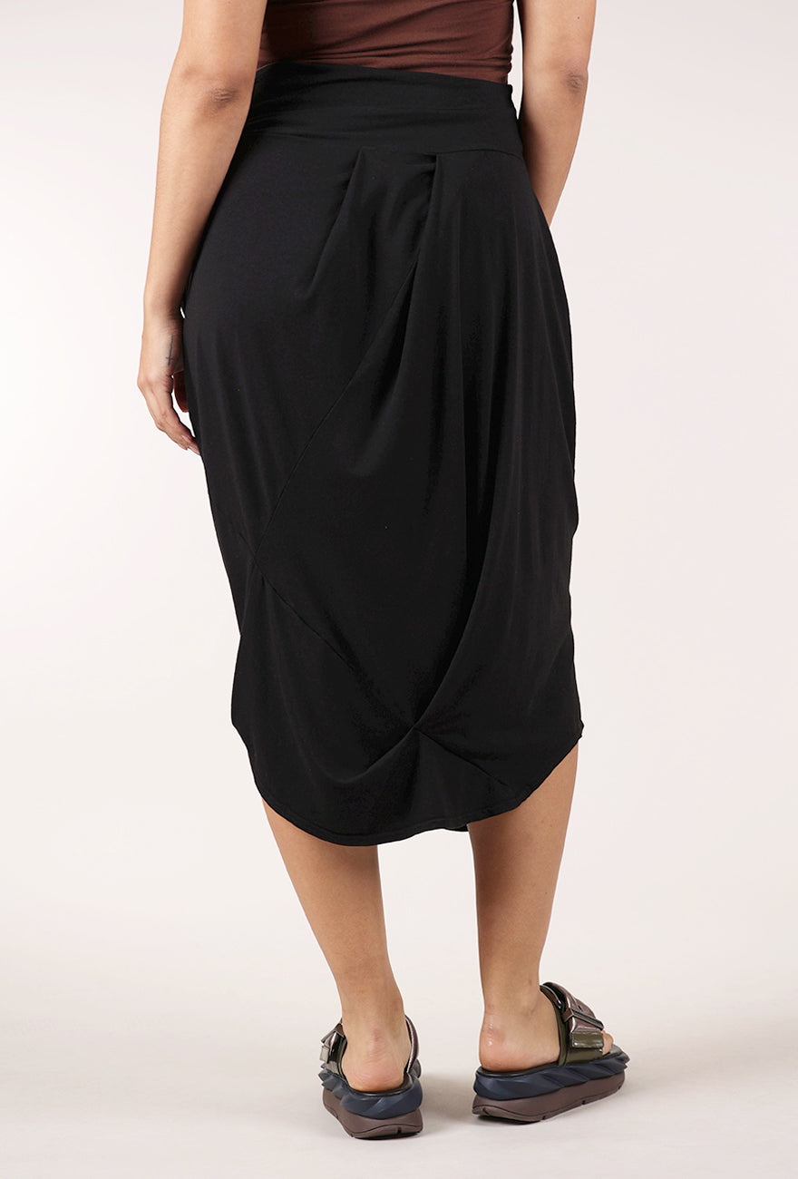 Cynthia Ashby Rome Skirt, Black 