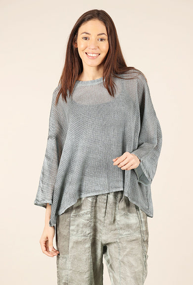 Cynthia Ashby Net Rex Pullover, Glaze 