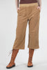 Cut Loose Mini Cord Easy Crop Pant, Sandalwood 