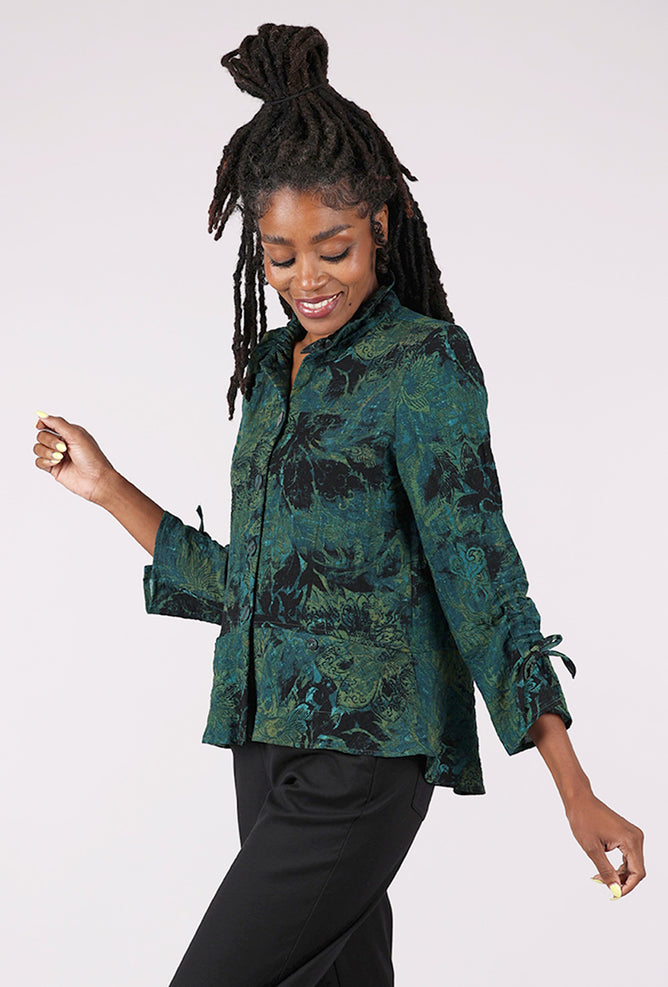 Habitat Express Floral Event Jacket, Everglade 