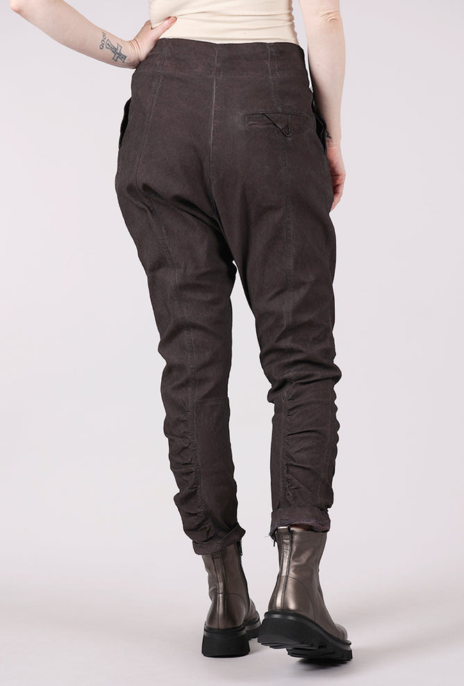 Rundholz Texture Twill Slip On Pant, Flamingo Cloud 