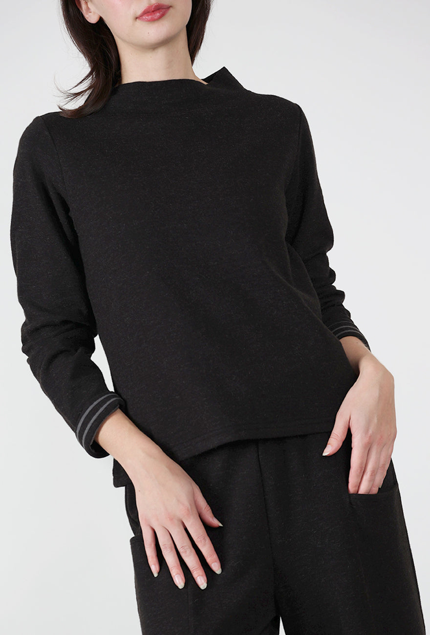 Reversible Fennel Top, Black