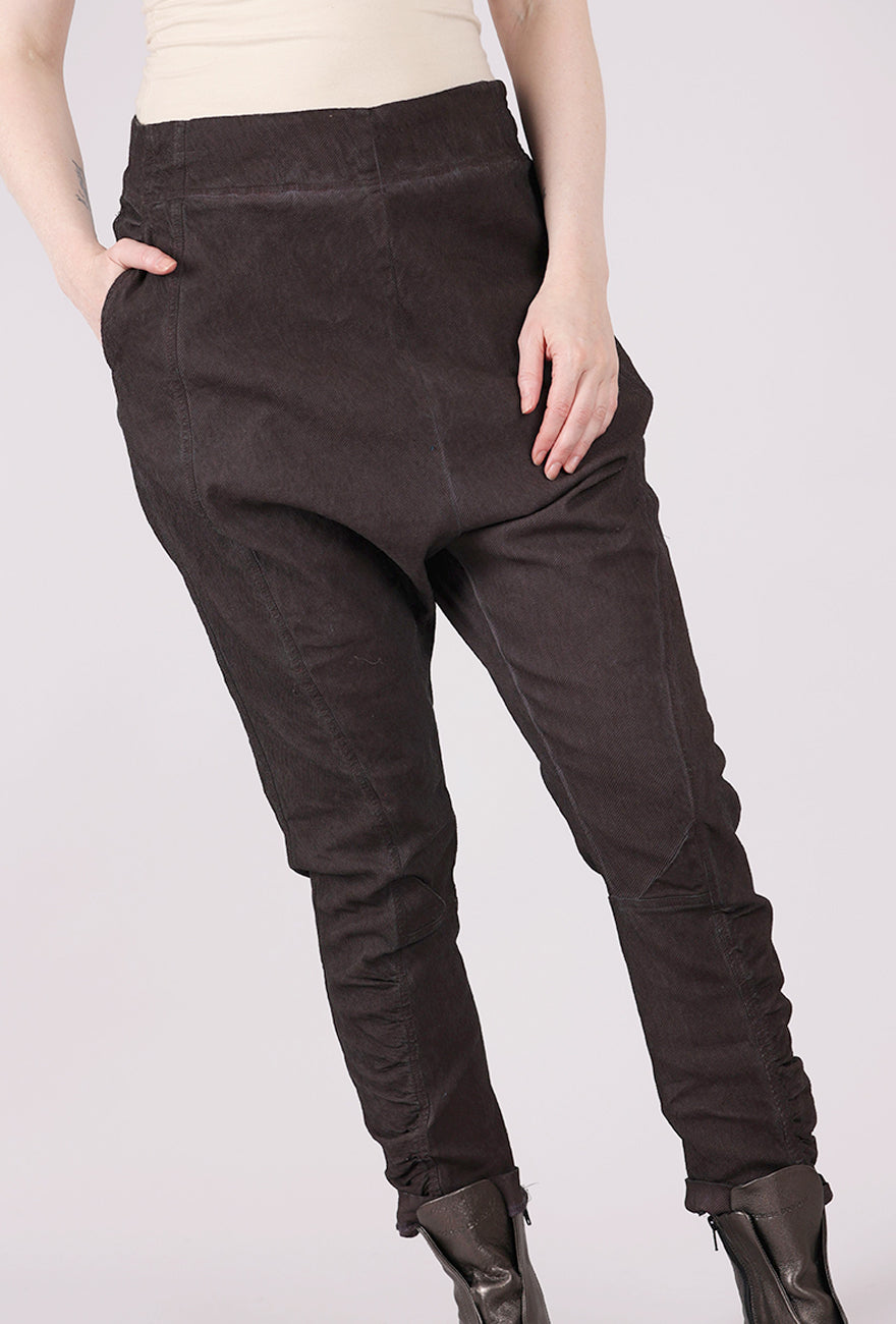 Rundholz Texture Twill Slip On Pant, Flamingo Cloud 