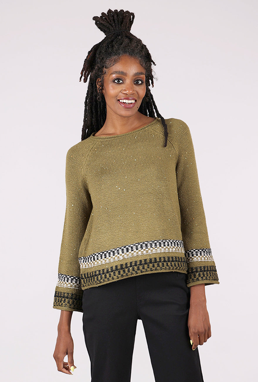 Habitat Chic Chalet Pullover, Avocado 