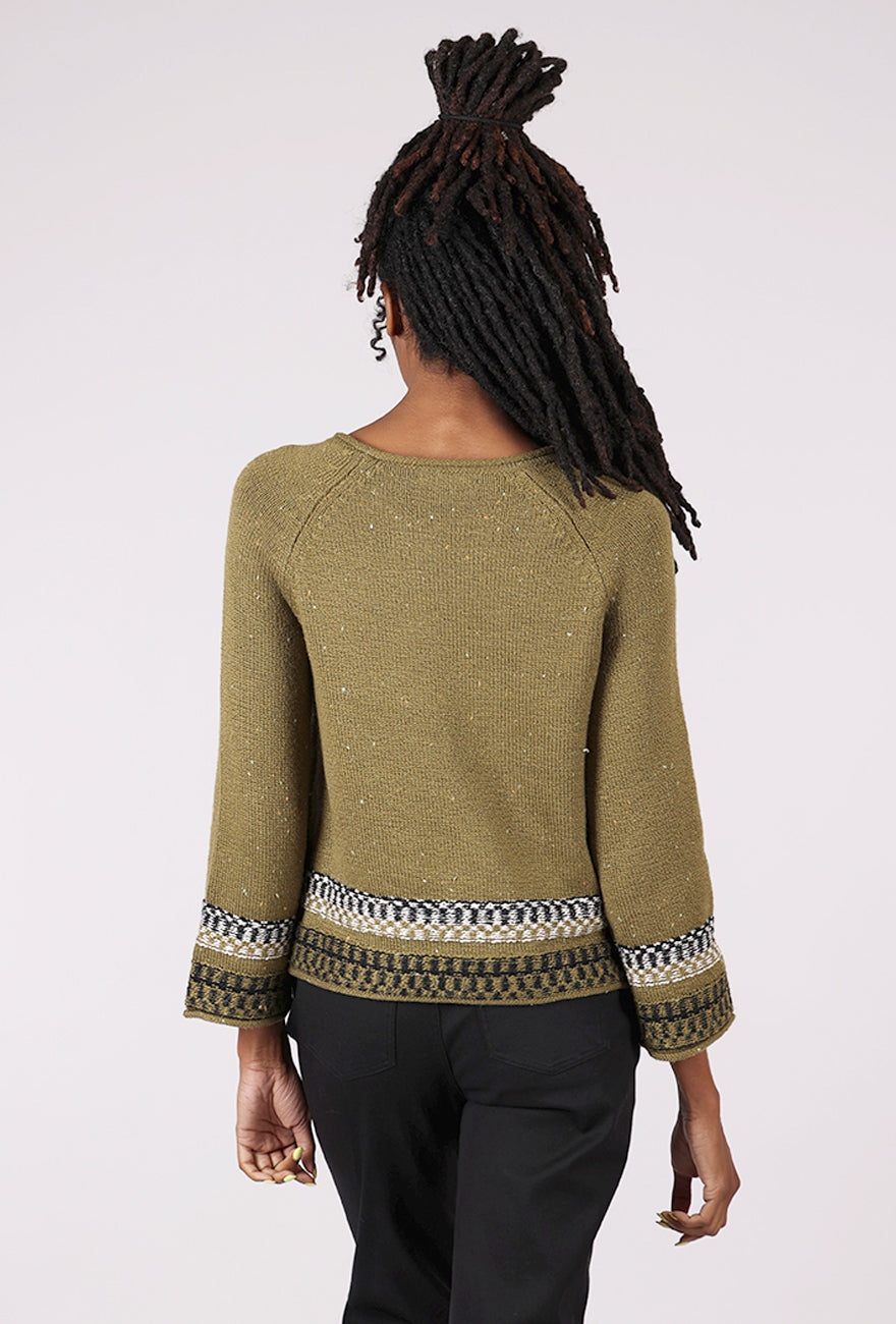 Habitat Chic Chalet Pullover, Avocado 