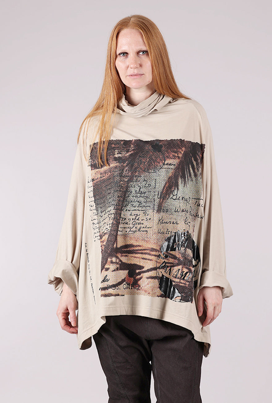 Rundholz Swing Postcard Tunic, Wakiki Sand 