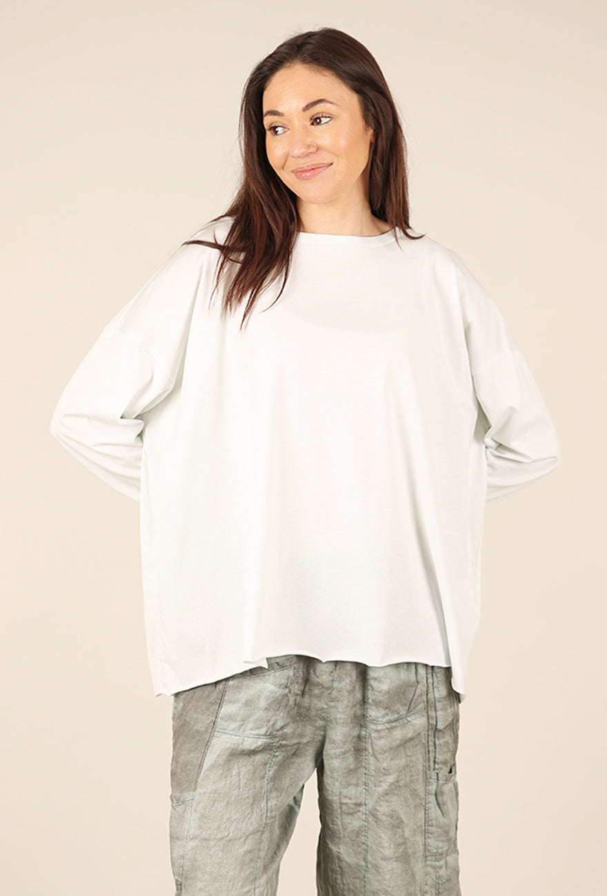 Planet Luxe Boxy Tee, Mint 