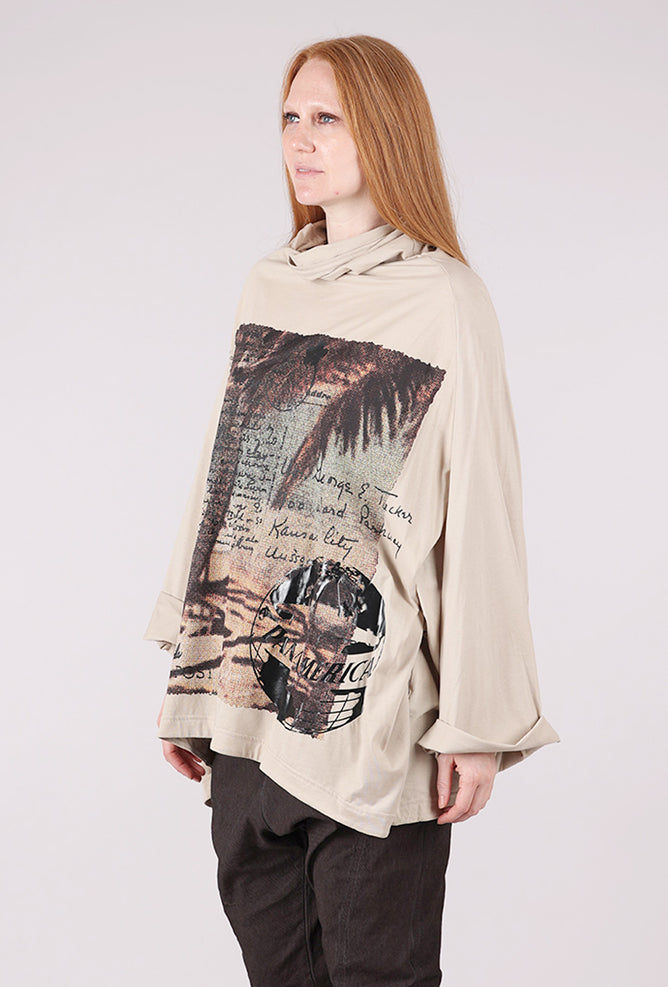 Rundholz Swing Postcard Tunic, Wakiki Sand 