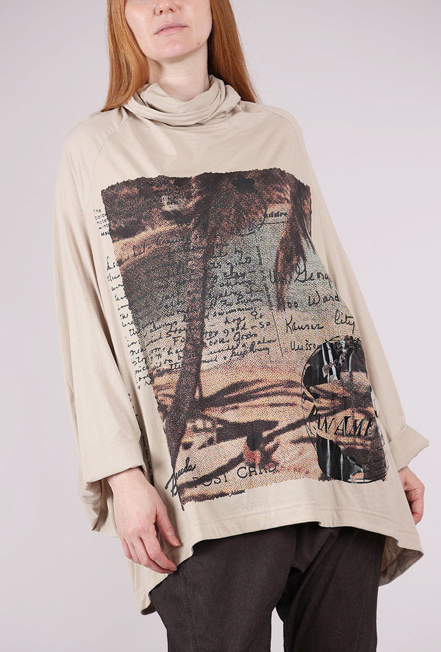 Rundholz Swing Postcard Tunic, Wakiki Sand 