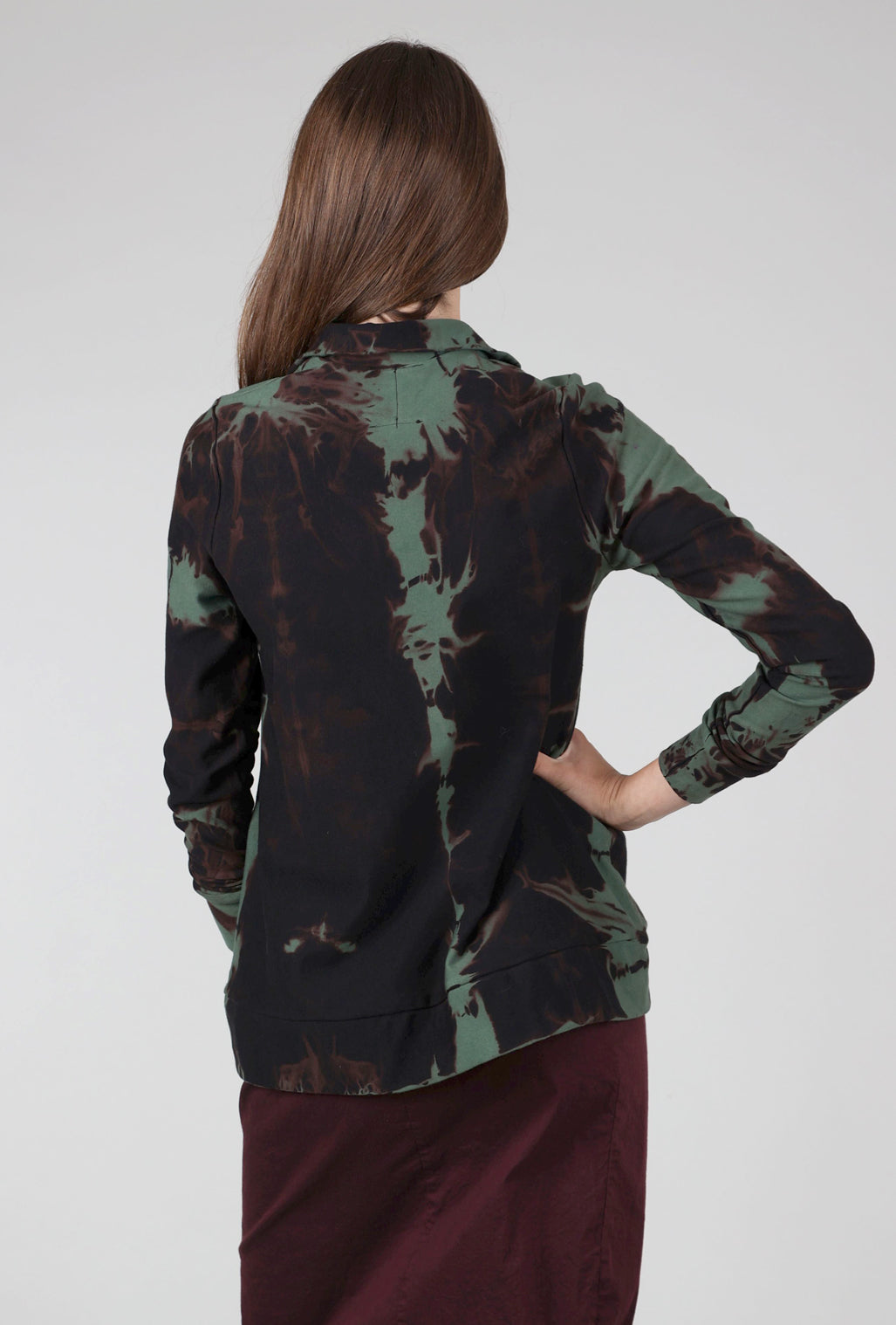 Heyne Bogut Mock Fold Dye Jacket, Olive 