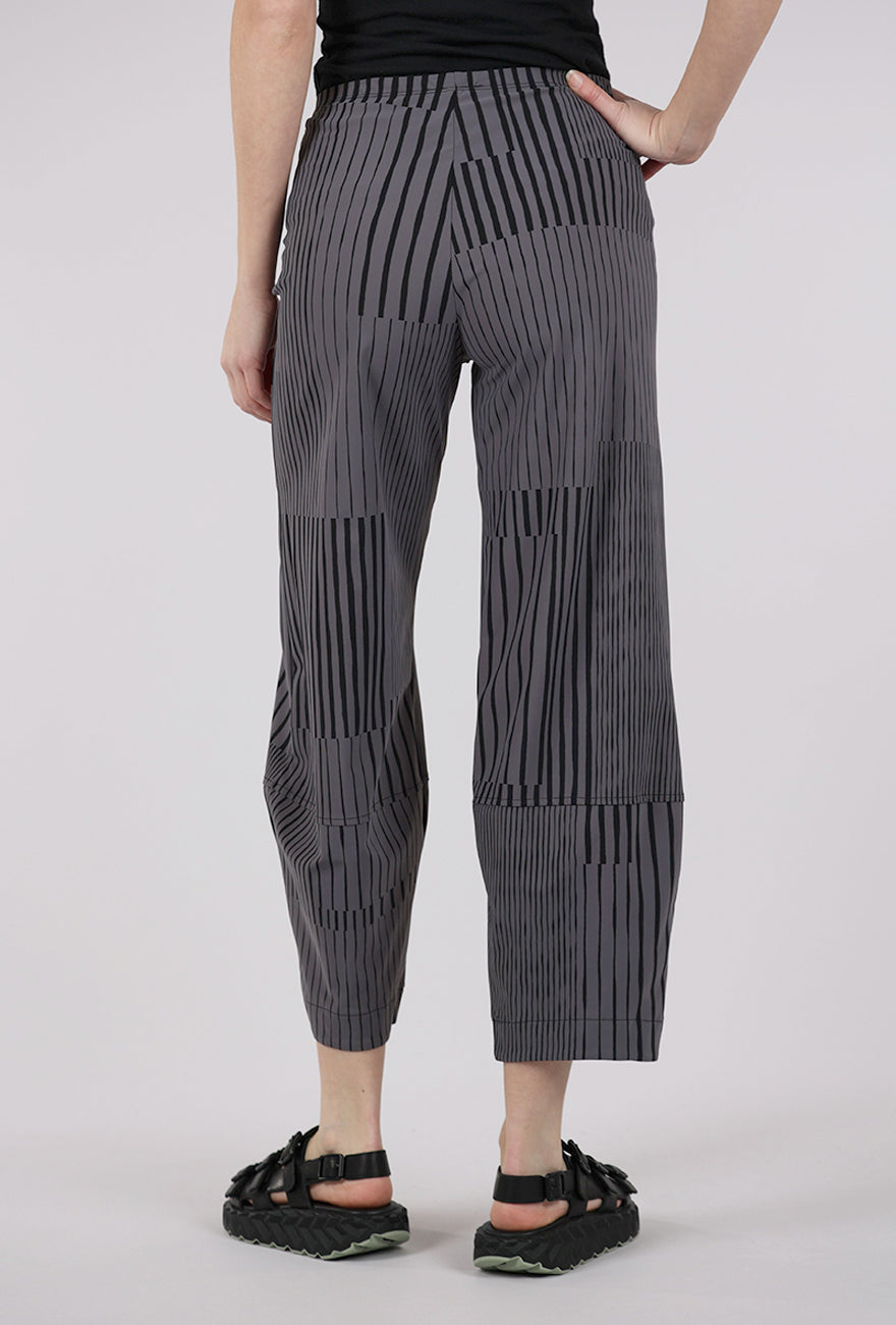 Porto Buster Print Pant, Quail Staccato 