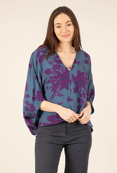 Bryn Walker Rey Cotton Gauze Shirt, Demoiselle 