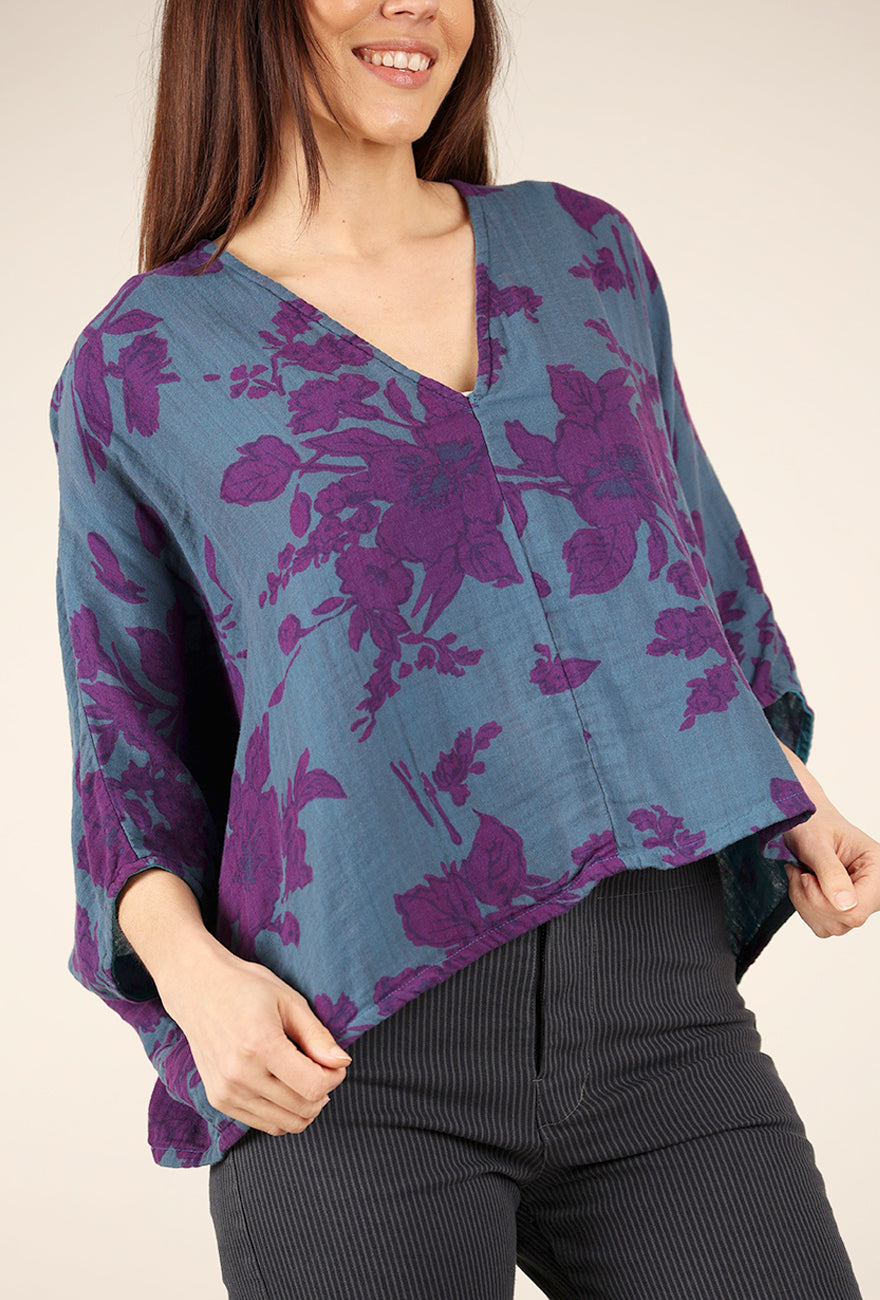 Bryn Walker Rey Cotton Gauze Shirt, Demoiselle 