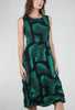 Alquema Smash Pocket Tank Dress, Green Tucson 