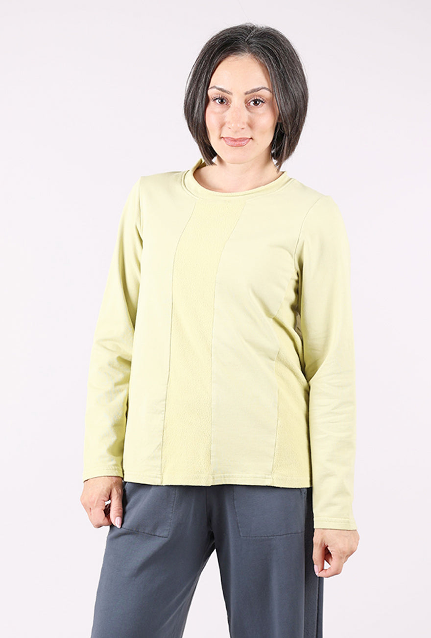 Fenini Switch it Up Fleece Top, Pea 