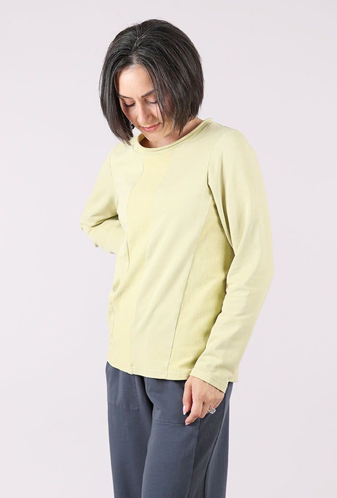 Fenini Switch it Up Fleece Top, Pea 