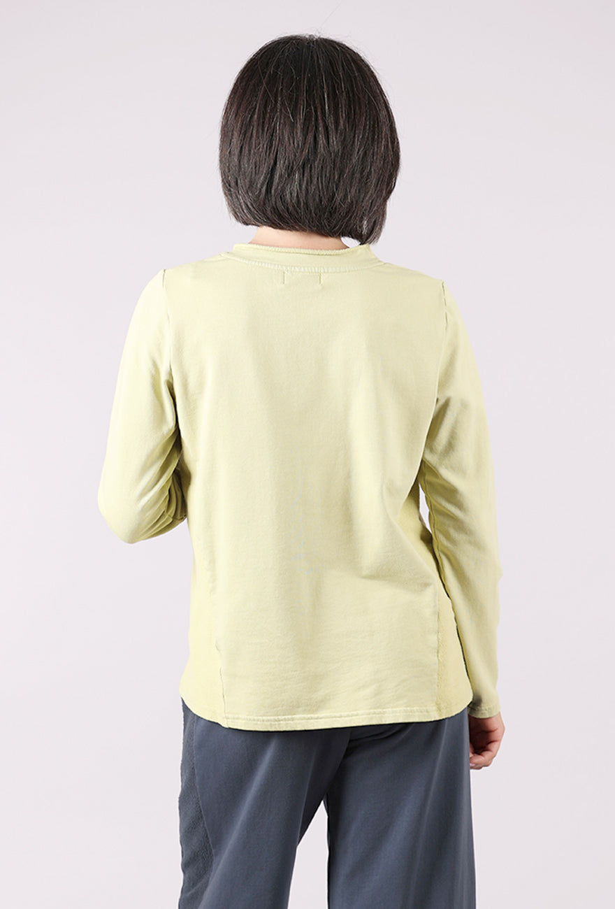 Fenini Switch it Up Fleece Top, Pea 