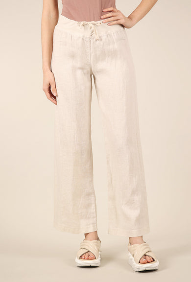 Cut Loose Linen Longer Walking Pant, Jicama 