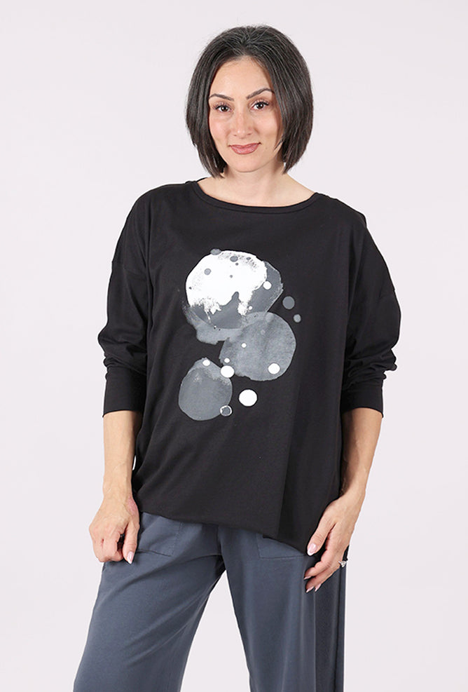 Planet Planets Tee, Black 