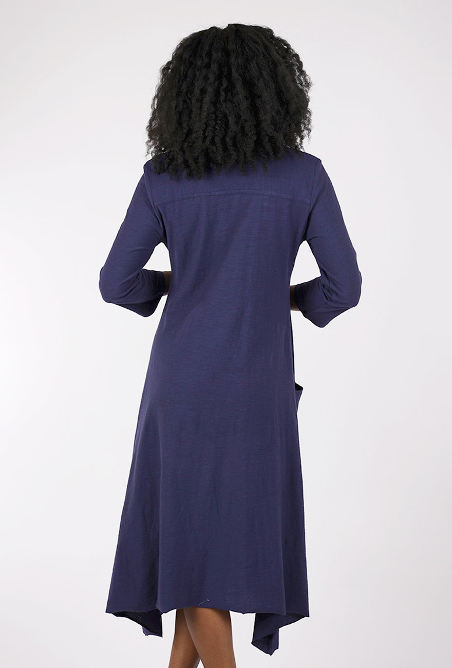 Tulip Emily Dress, Navy 