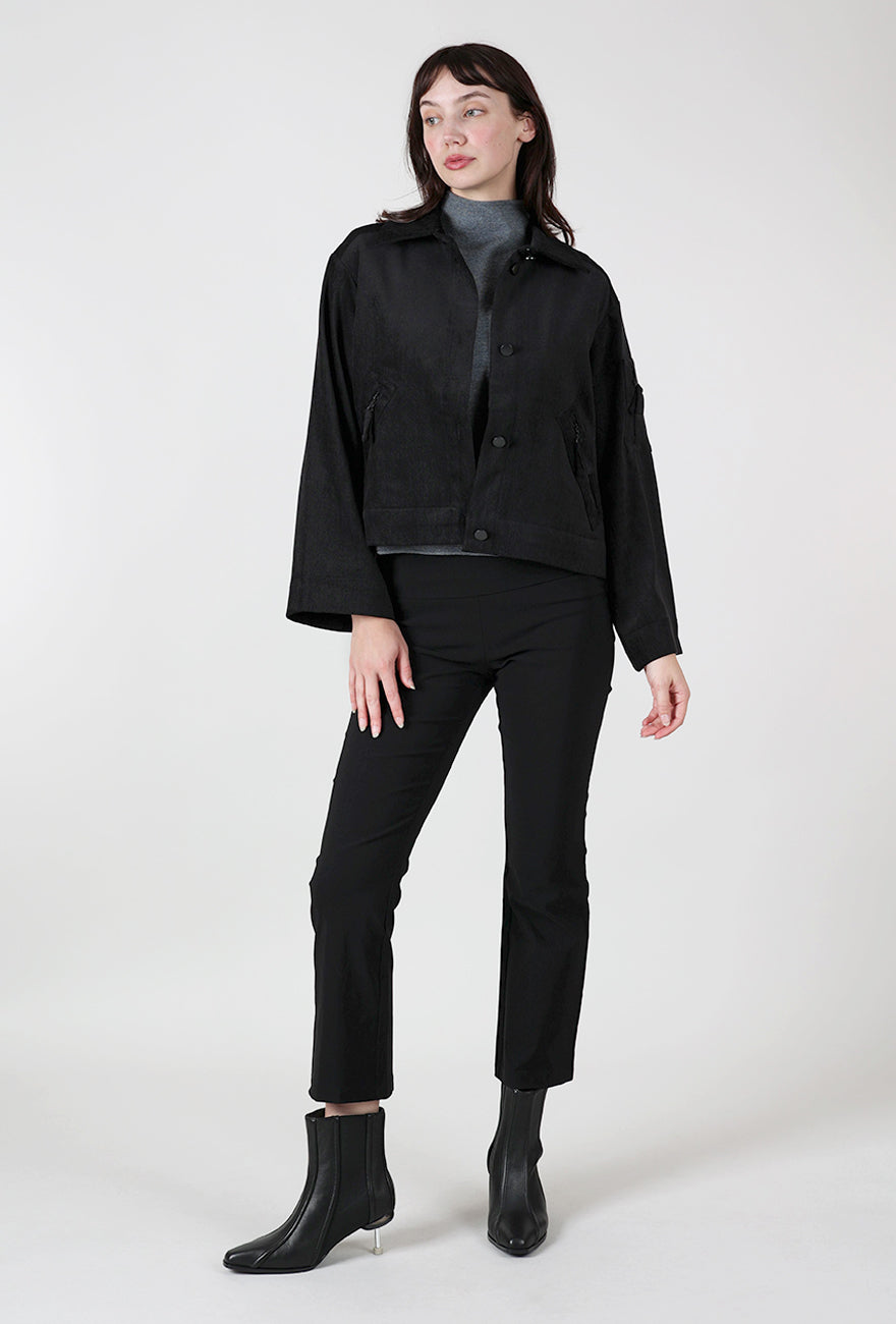 Bitte Kai Rand Velvet Cord BKR Jacket, Black 