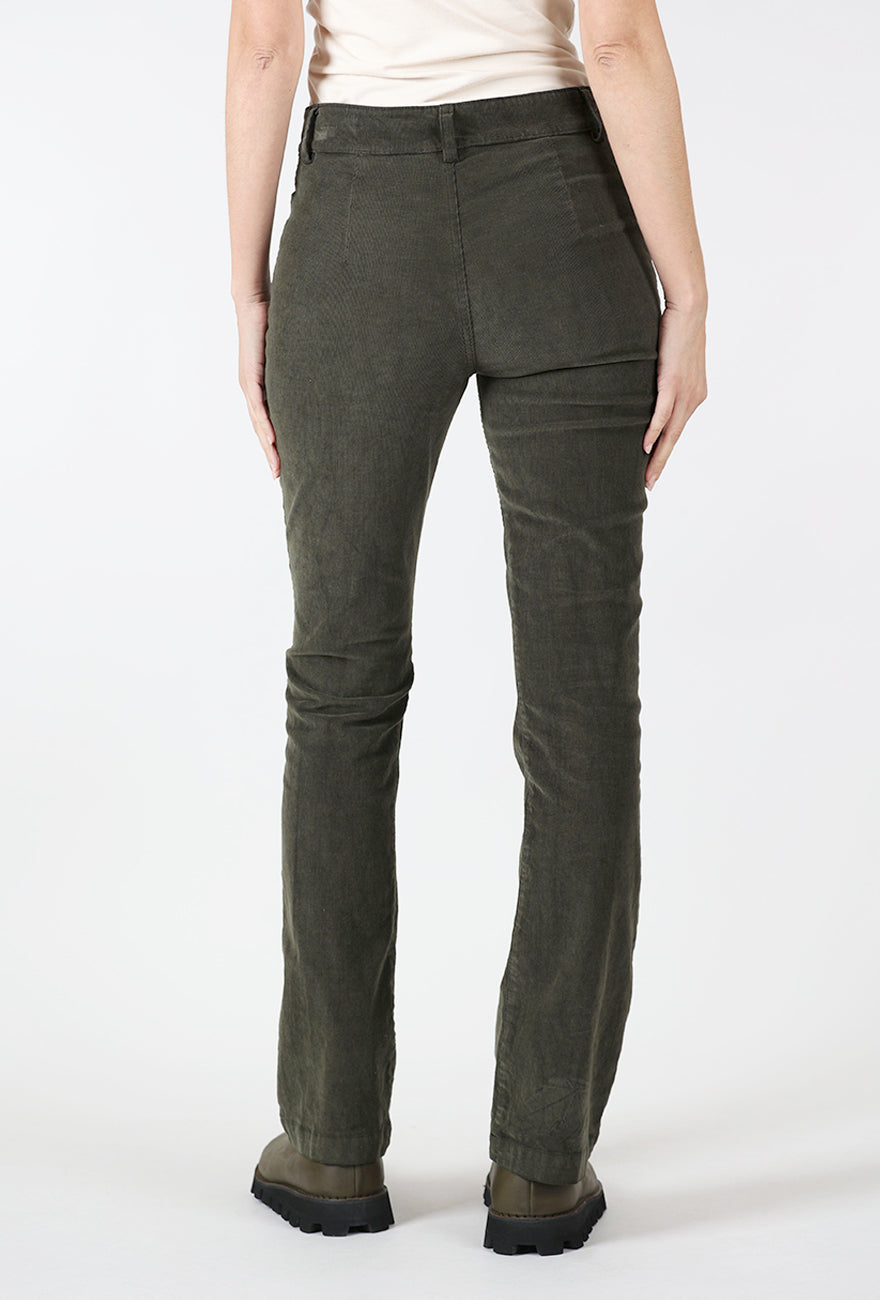 Prairie Underground Long Get Smart Cords, Dark Olive 