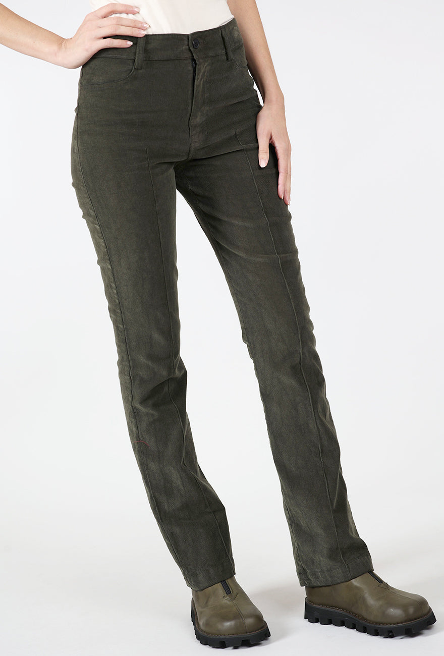 Prairie Underground Long Get Smart Cords, Dark Olive 
