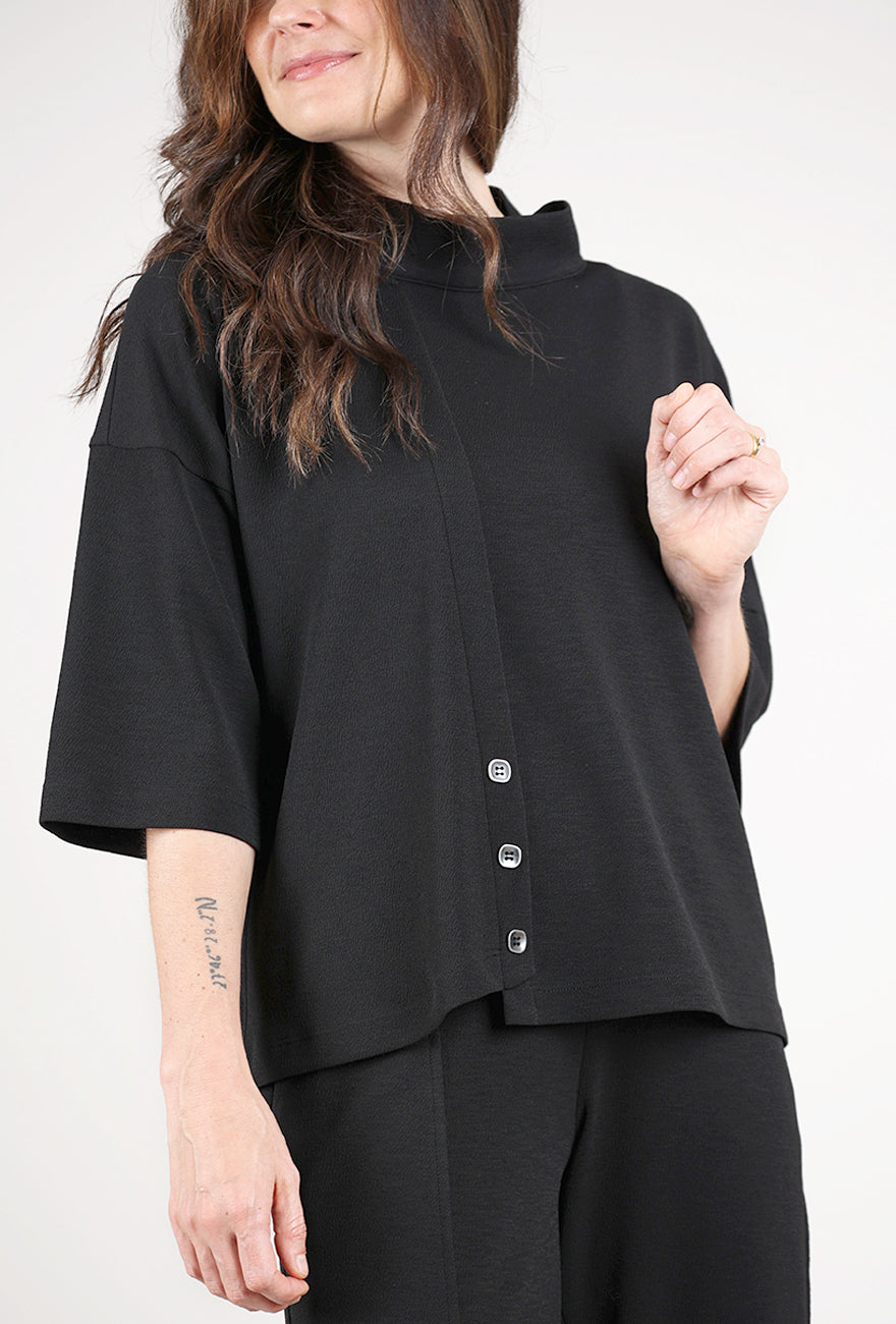 Beau Jours Morgana Top, Black 