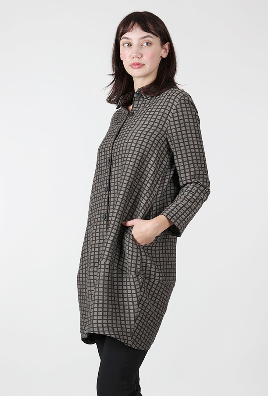 Niche Creek Dress, Brown Tiles 