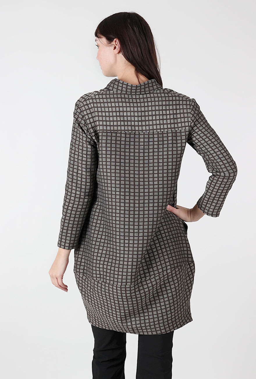 Niche Creek Dress, Brown Tiles 