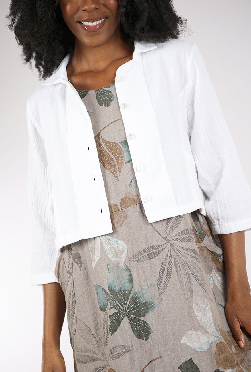 Tulip Parker Jacket, White 