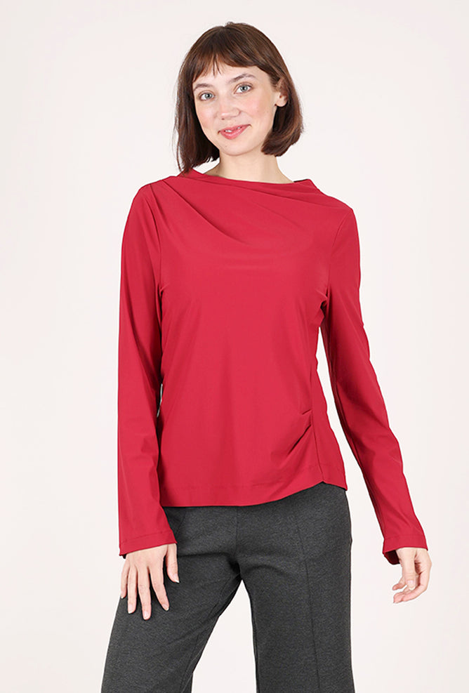 Porto Leia Top, Garnet 