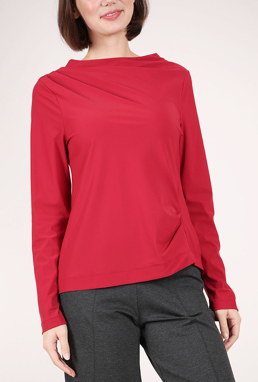 Porto Leia Top, Garnet 