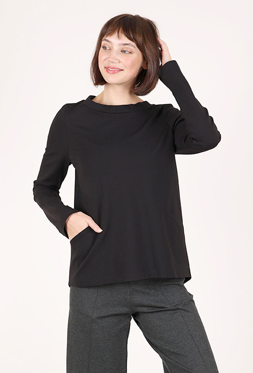 Porto Brogue Ponte Top, Black 