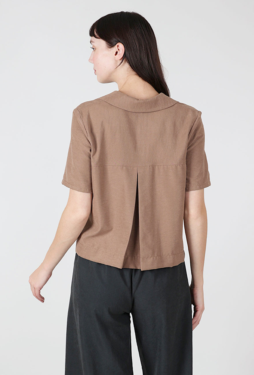 Niche Dune Finch Blouse, Walnut 