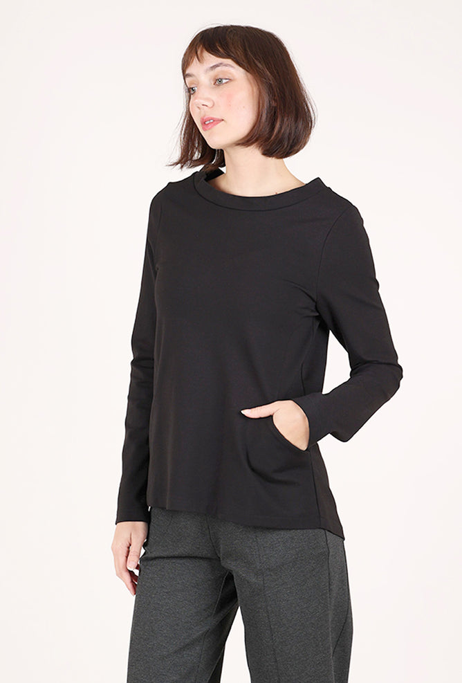 Porto Brogue Ponte Top, Black 