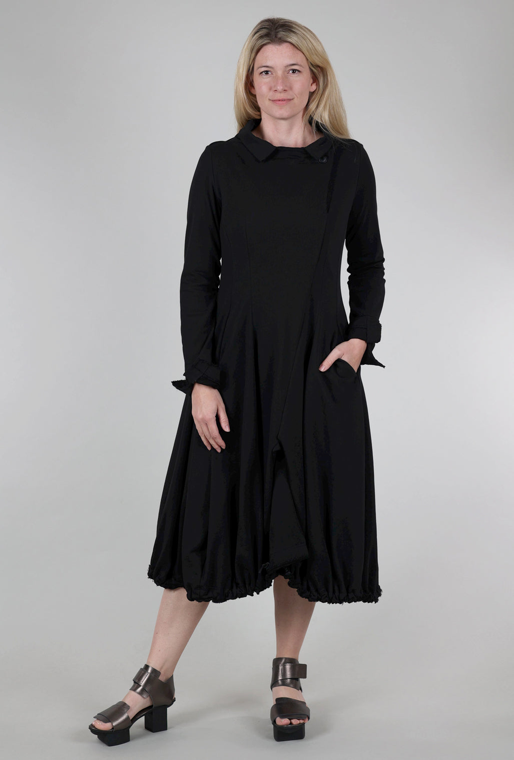 Rundholz Deko Dress, Black Medium Black