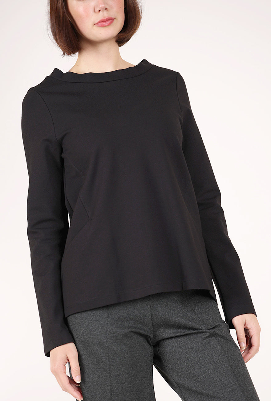 Porto Brogue Ponte Top, Black 