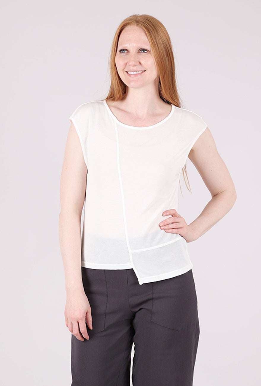 Lurdes Bergada Brooke Knit Top, White 